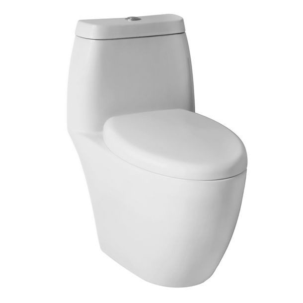 SANITARIO MARINA 1P BLANCO CON ASIENTO SLOW