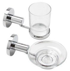 JUEGO DE ACCESORIOS DE BAÑO TALI 6 PIEZAS CROMO