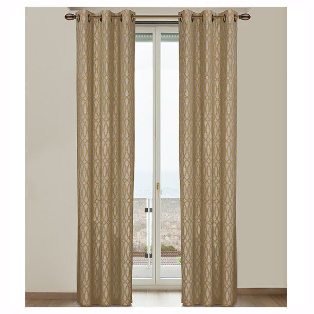 CORTINA GR DIJON DORADO 106X213CM PERFECT HOME