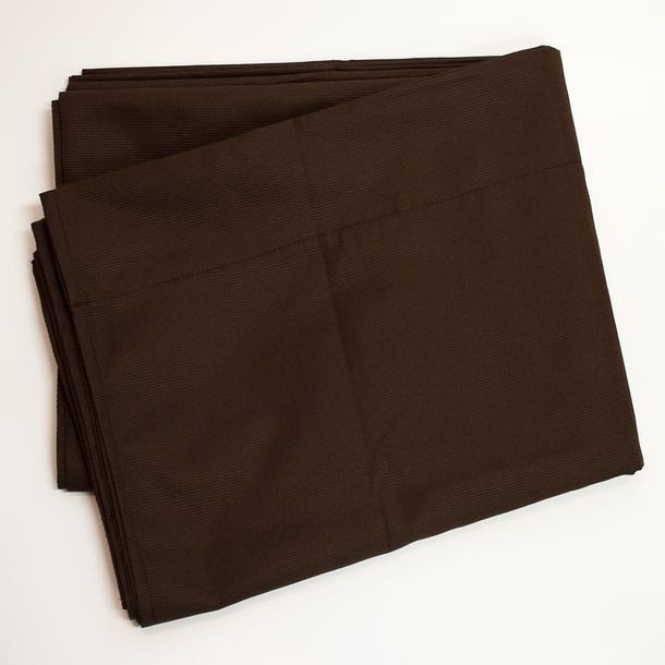 CORTINA PIQUE CHOCOLATE 1.40 X 2.20 M NATURAL COLLECTION