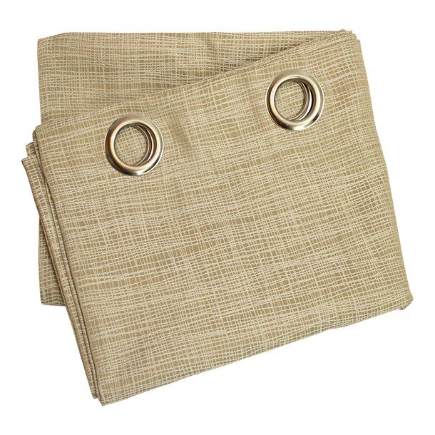 CORTINA RAYADA MIEL/MARFIL 1.40 X 2.20 M NATURAL COLLECTION