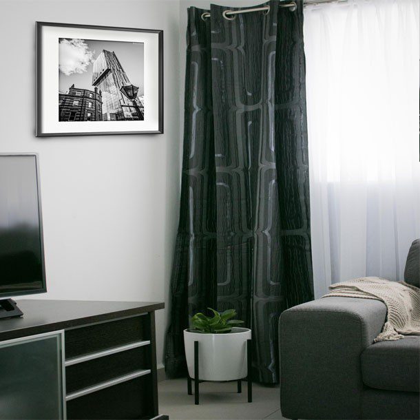 CORTINA RECTANGULAR GO 1.32X2.13M