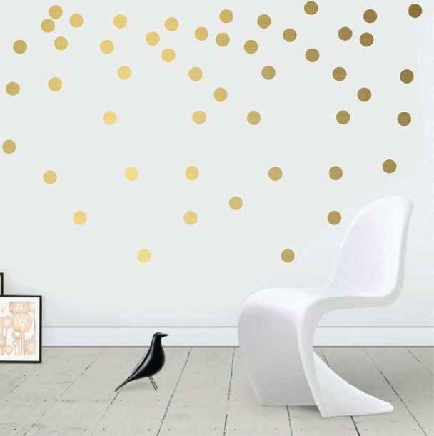 VINIL STANDAR CASA PUNTOS DORADOS LUMIK