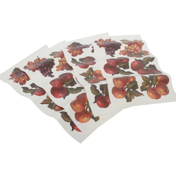 BORDE DECORATIVO STICKERS FRUTAS ROOM MATES