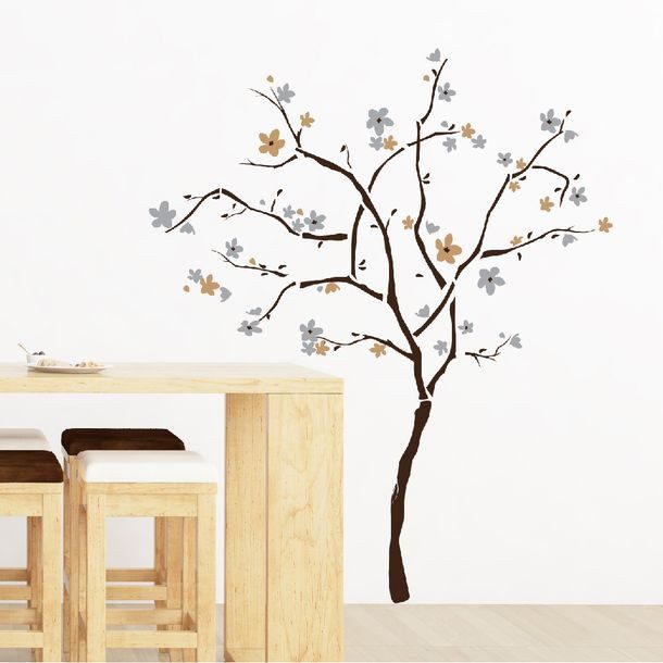 VINIL GRANDE CASA ÁRBOL ORIENTAL LUMIK