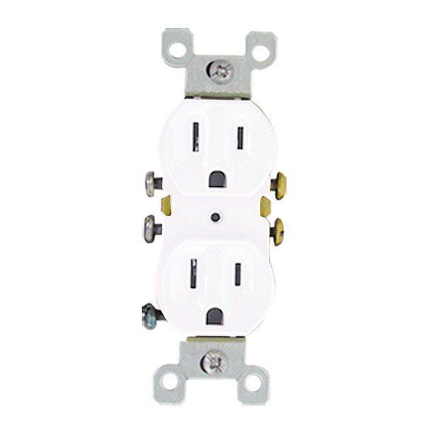 CONTACTO DÚPLEX POLARIZADO MARFIL