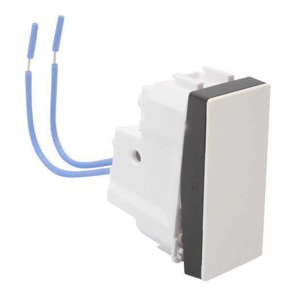 APAGADOR SENCILLO VISOR BICOLOR