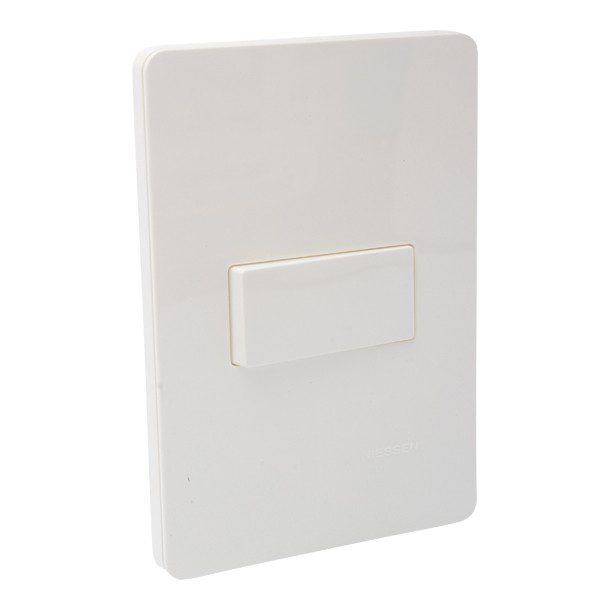 APAGADOR ESCALERA CON PLACA BLANCO