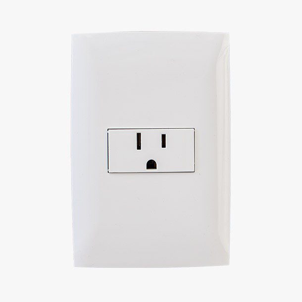 TOMACORRIENTE CON TIERRA CON P BCO