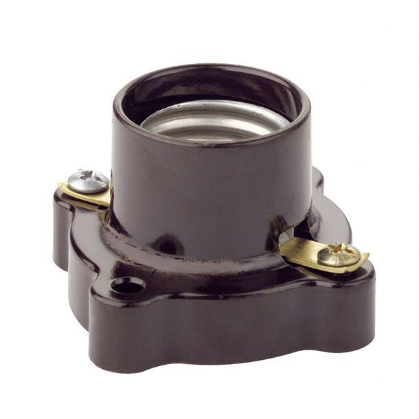 PORTALAMPARA FENOLICA CAFE