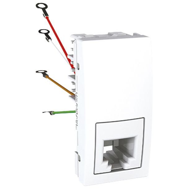 TOMA TELEFONICA RJ11.BLANCO.4 HILOS