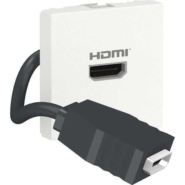 CONECTOR HDMI PRE-CABLEADO BLANCO SCHNEIDER ELECTRIC