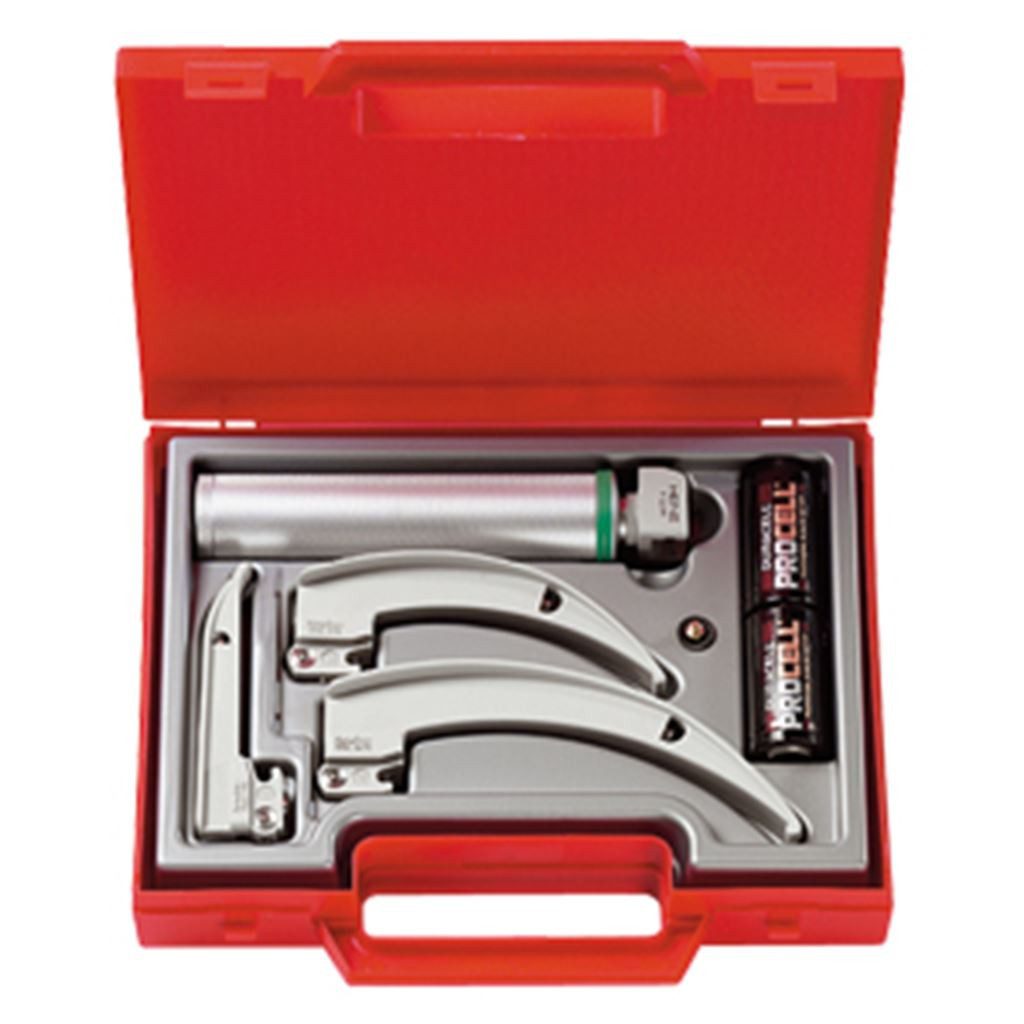 ESTUCHE LARINGOSCOPIA HEINE COMPL.C/MANGO F.O. SP