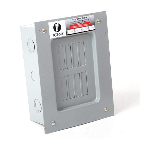 CENTRO DE CARGA DE 8 UNIDADES EMPOTRAR