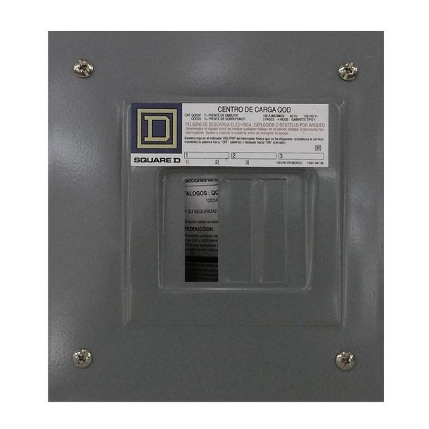 CENTRO DE CARGA 3P 100A DE EMPOTRAR