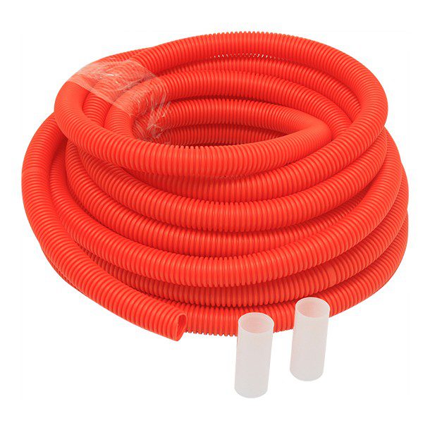 POLIFLEX NARANJA 3/4" ROLLO 15M