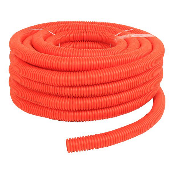 POLIFLEX NARANJA 1 1/2" BICAPA 30M