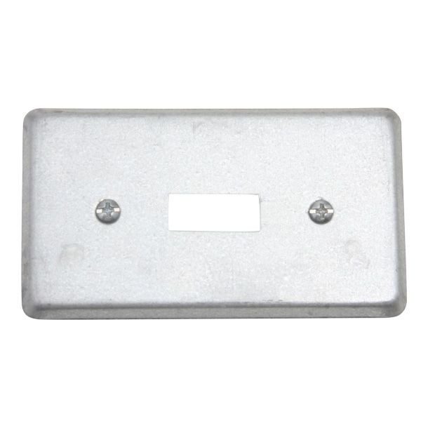 TAPA PARA CAJA CHALUPA CON SALIDA PARA UN APAGADOR