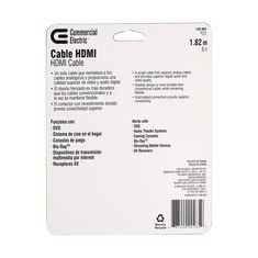 CABLE HDMI DELUXE 1.8MTS