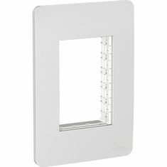 PLACA 3 MÓDULOS GAMMA SILVER SCHNEIDER ELECTRIC