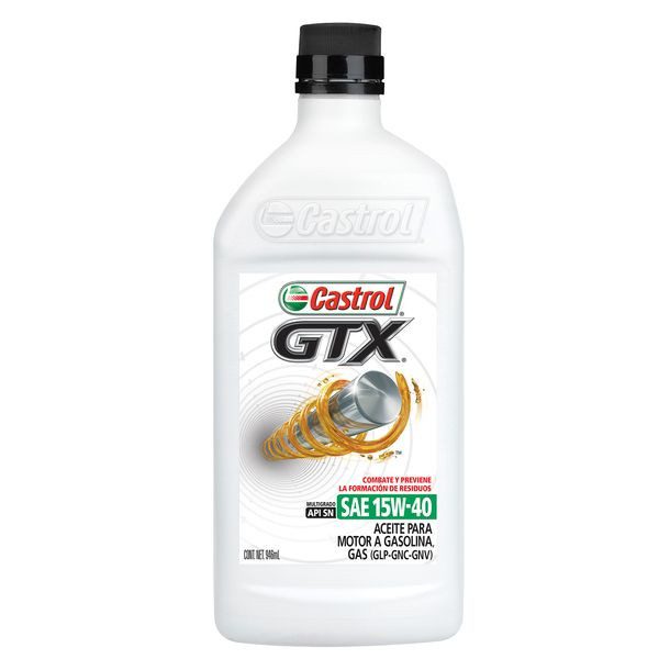 ACEITE LUBRICANTE 12/1 GTX 15W40 SPAN CASTROL