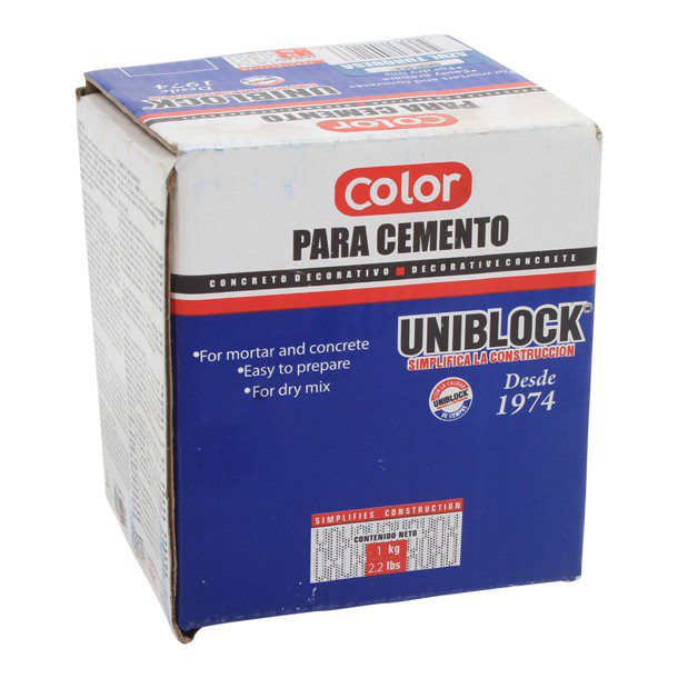 COLOR PARA CEMENTO AZUL TURQUESA