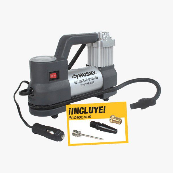 INFLADOR PORTÁTIL DE 12 VCC PRO