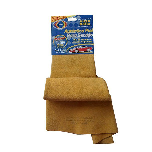 PIEL DE VENADO CON ACABADO DE GAMUZA