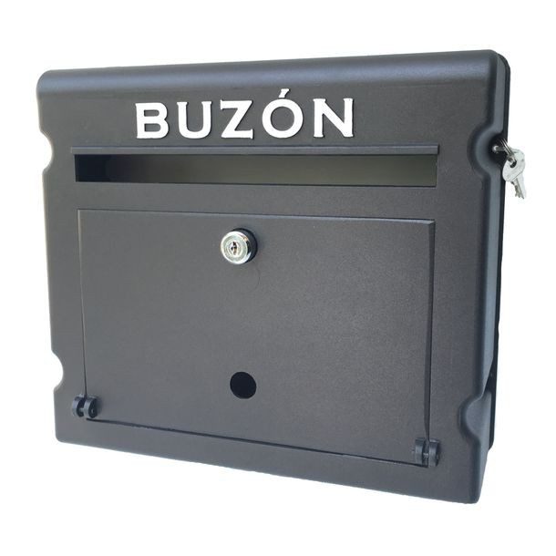 BUZÓN ALEMAN CAFE CON CHAPA