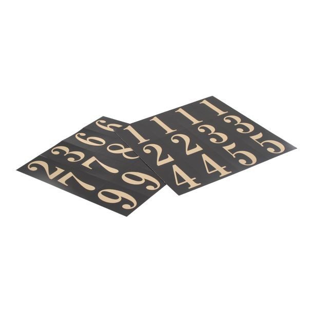 PAQUETE PARA LETRAS ORO 2' MYLAR MM-13L