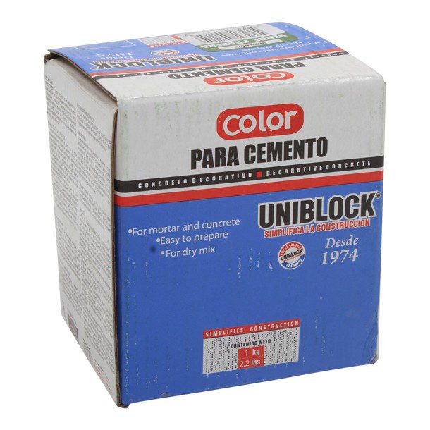 COLOR PARA CEMENTO VERDE PRADERA