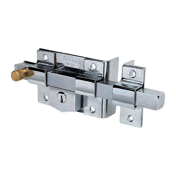 CERRADURA BARRA 132 LIBRE DERECHA CROMO