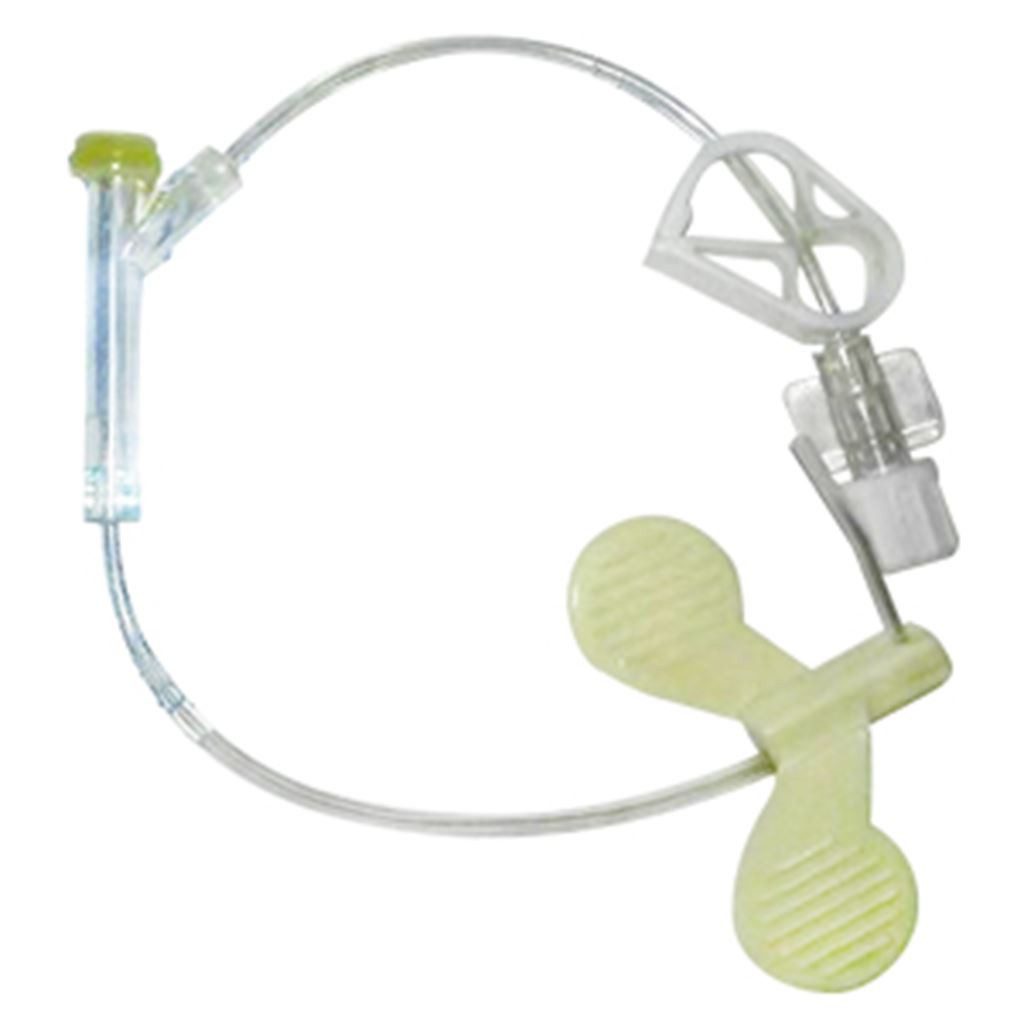 Aguja Tipo Huber Kortex Angulada 19G x 19cm