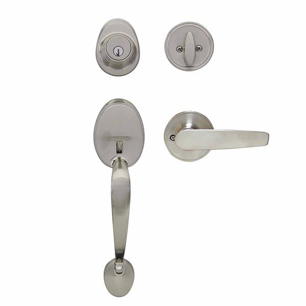 GATILLO CON MANIJA OLYMPIC Y CERROJO DOBLE ACERO INOXIDABLE