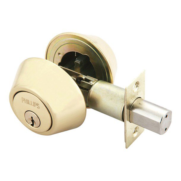 CERROJO LLAVE-LLAVE LATON BRILLANTE