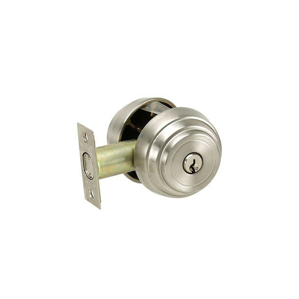 CERROJO DOBLE BARI NIQUEL SATIN