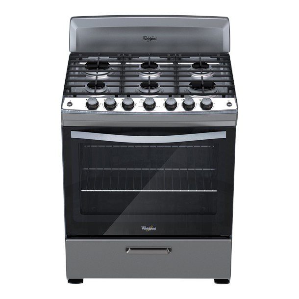 ESTUFA DE PISO WHIRLPOOL 30 6 QUEMADORES