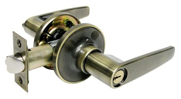 MANIJA OLYMPIC ENTRADA CON LLAVE LATÓN ANTIGUO