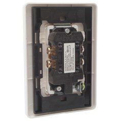 CONTACTO DÚPLEX 2 P T CON PLACA BLANCO