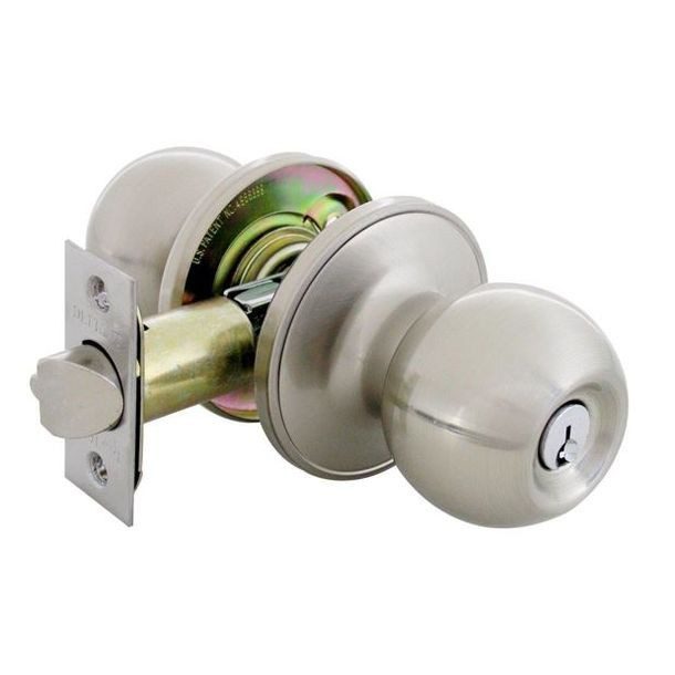 POMO BOLA ENTRADA CON LLAVE ACERO INOXIDABLE