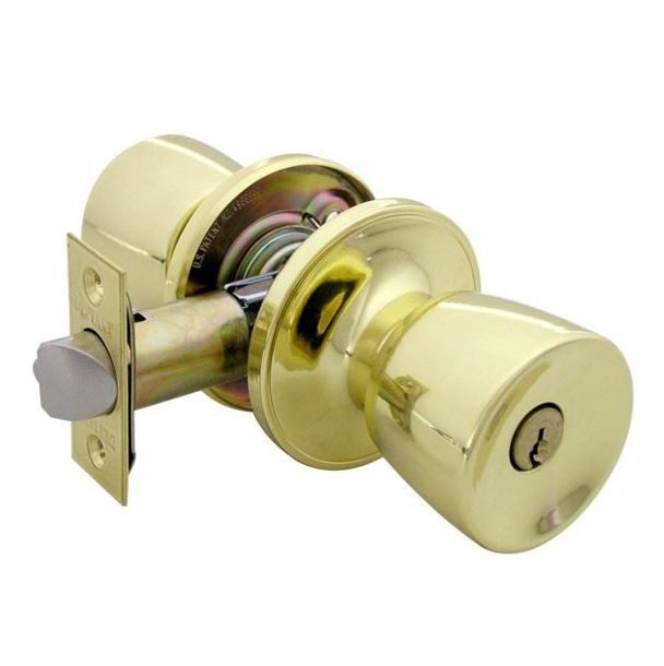 POMO COVE ENTRADA CON LLAVE LATON BRILLANTE
