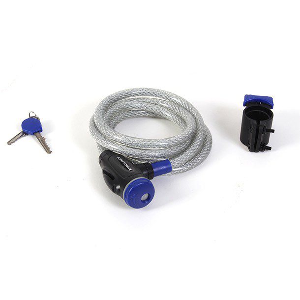 CABLE FLEXIBLE ACERO CON LED 180 CMX12 MM