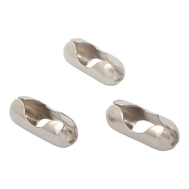 CONECTOR CADENA BOLA VEKER 6 NÍQUEL