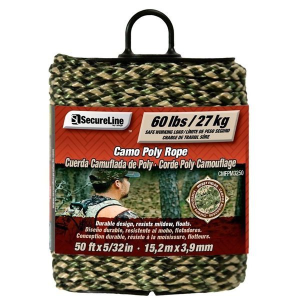 MOSSY CAMO CABLE 4MM X 15.24M SECURE LINE
