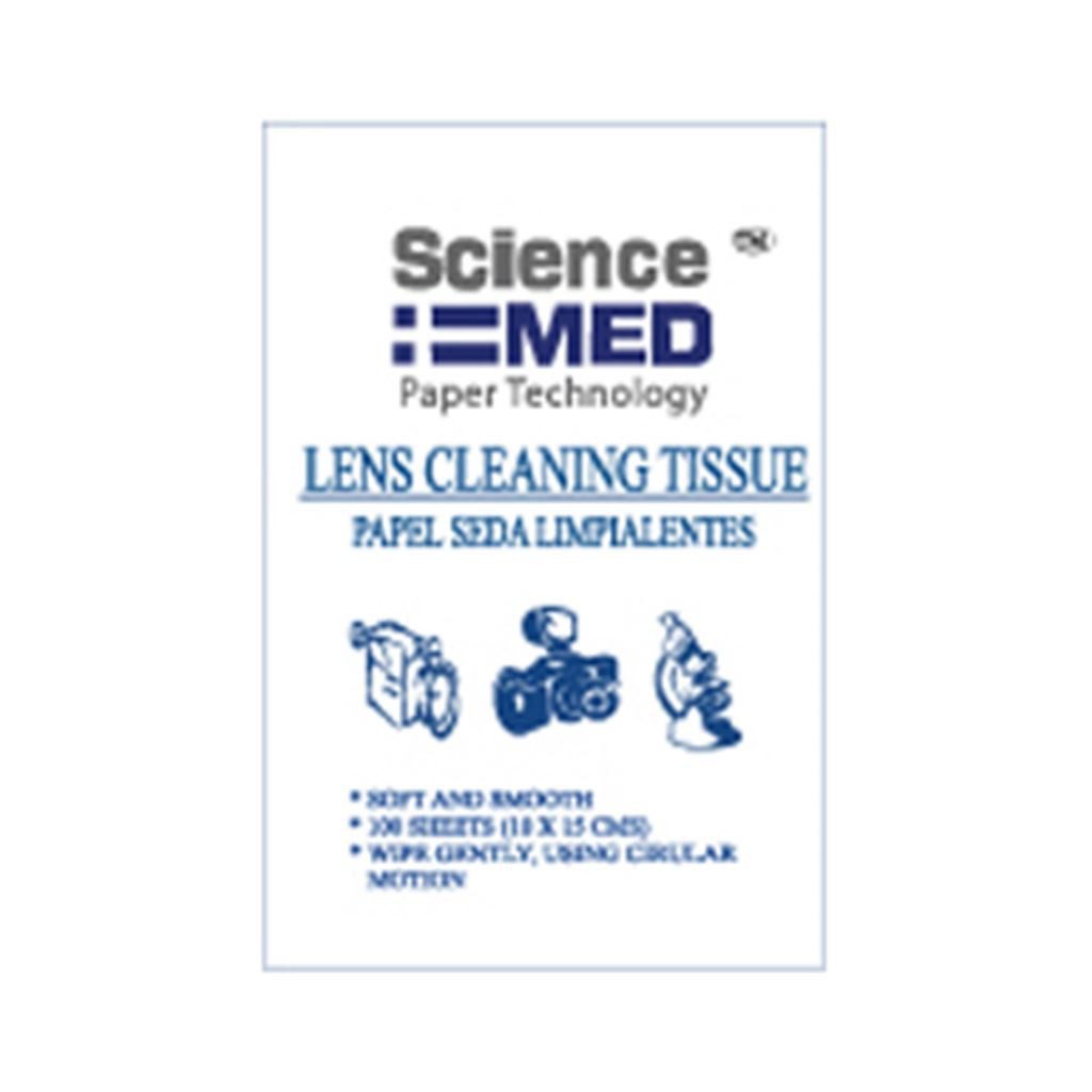 PAPEL SEDA PARA LIMPIEZA DE LENTES DE MICROSCOPIO