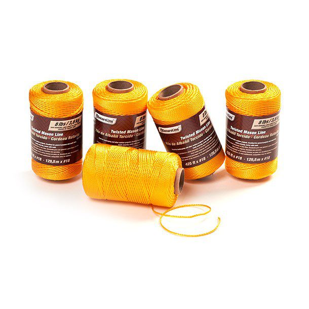 PIOLA NYLON TORCIDO DORADO 18 X 129.3M