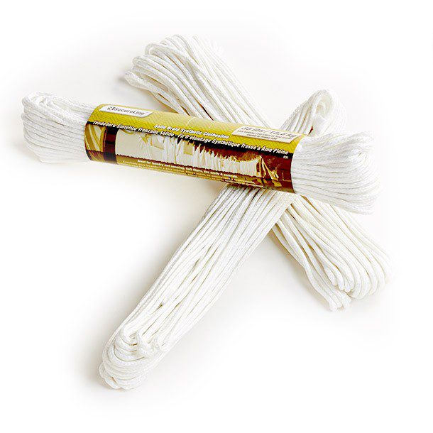 CUERDA TRENZADA BLANCA 4.8 MM X 30.5 M