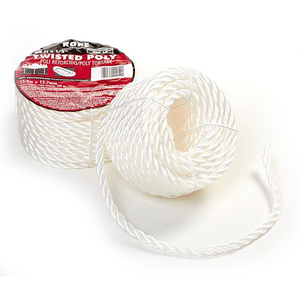 CUERDA DE POLIPROPILENO BLANCO 15 M
