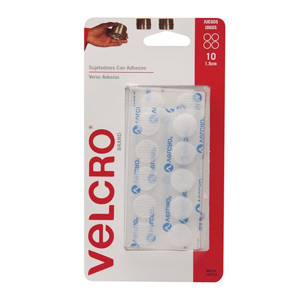 CÍRCULOS SUJETA USO GRAL 10 JGOS-BLANCO