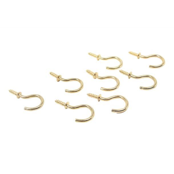 GANCHO CUELGA TAZA BRONCE 7/8 8 PIEZAS